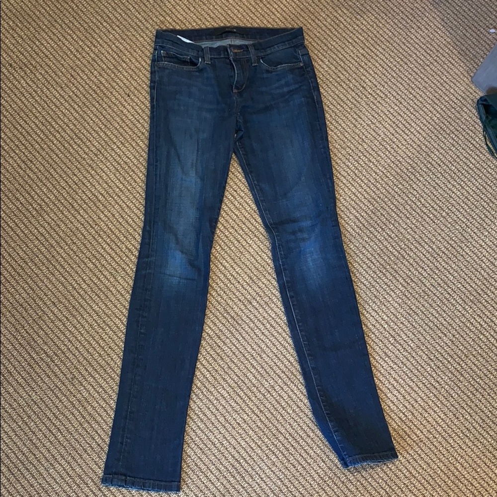 JOES straight leg dark wash jeans